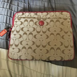 Coach iPad Case